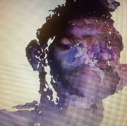 Interrupted 3D scan by artist Paul Coombs